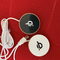 Desktop QI Smart Furniture Office Phone Charger Nirkabel Cepat Tertanam Dipasang Gelap pemasok